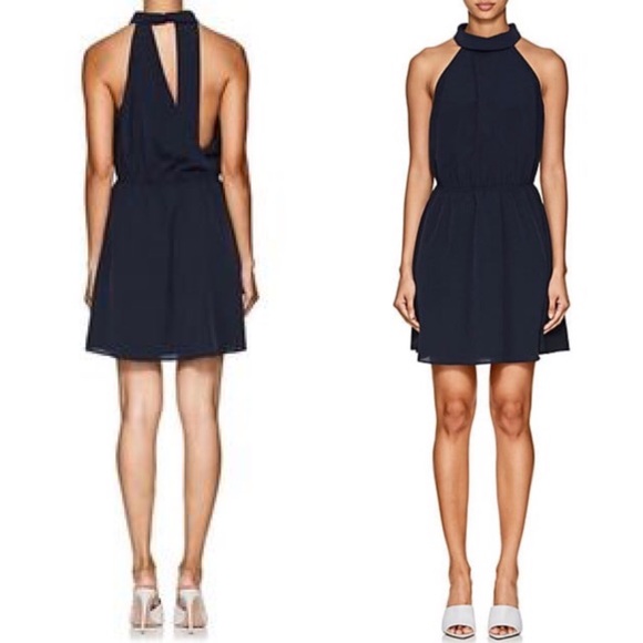 Haute Hippie Dresses & Skirts - H A U T E H I P P I E: Crepe de Chine Halter Dress